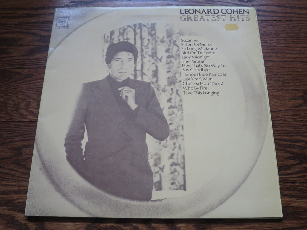 Leonard Cohen - Greatest Hits 2two - LP UK Vinyl Album Record Cover