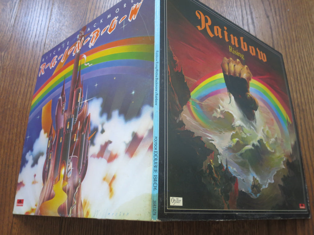 Rainbow - Ritchie Blackmore's Rainbow/Rising - LP UK Vinyl Album Record Cover