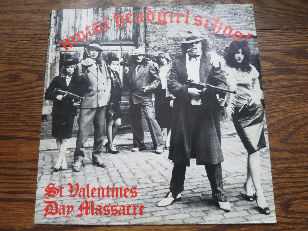 Motörhead/Girlschool - St Valentines Day Massacre 10" - LP UK Vinyl Album Record Cover