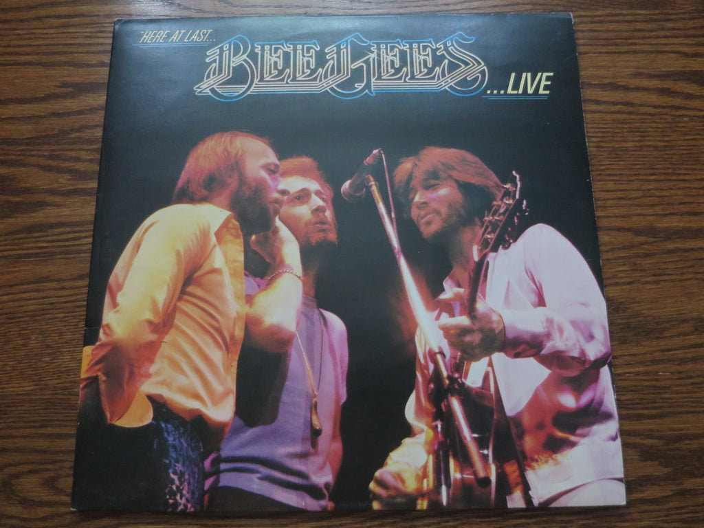 Bee Gees - Here At Last...Bee Gees…Live - LP UK Vinyl Album Record Cover