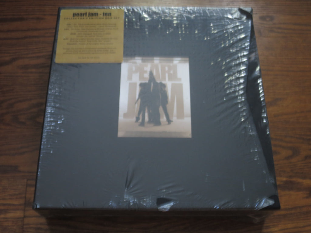 Pearl Jam - Ten box set - LP UK Vinyl Album Record Cover