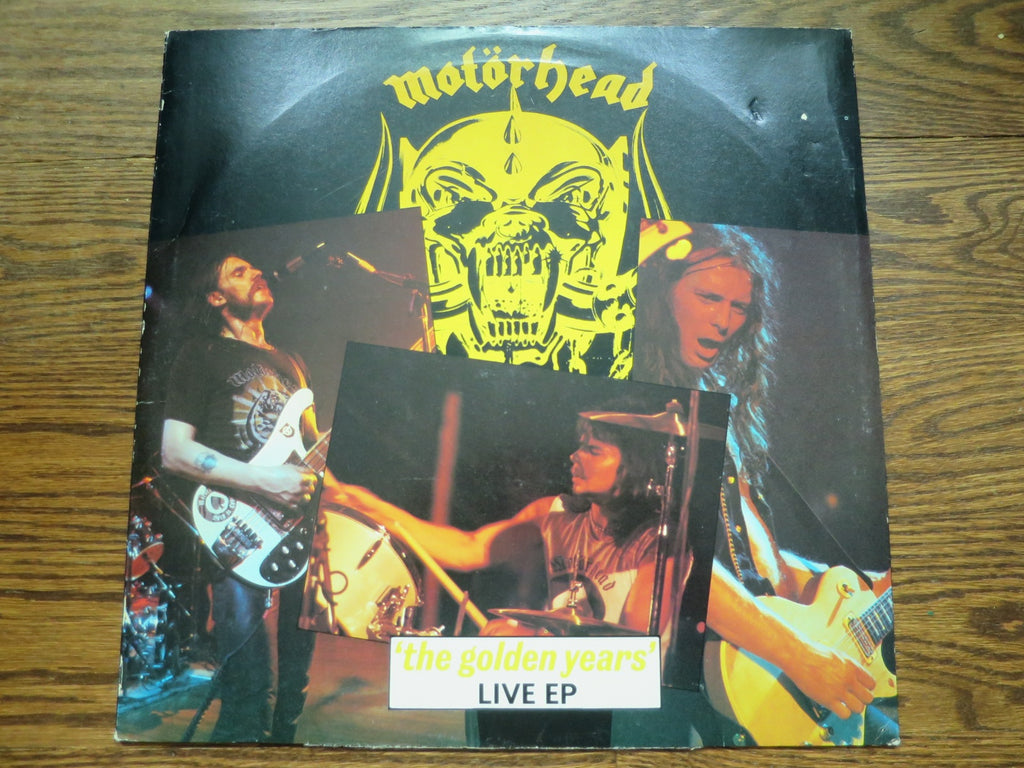 Motörhead - The Golden Years Live EP - LP UK Vinyl Album Record Cover