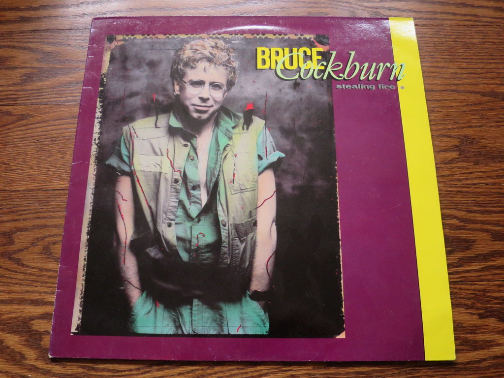 Bruce Cockburn - Stealing Fire - LP UK Vinyl Album Record Cover