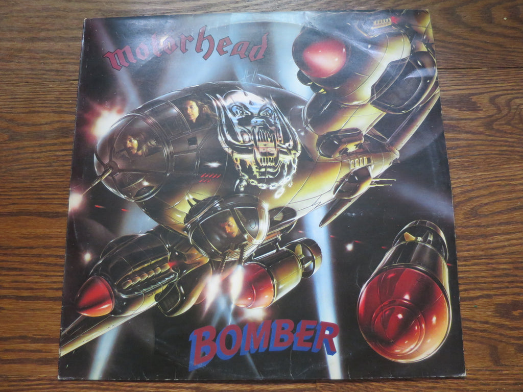 Motorhead - Bomber (blue vinyl) - LP UK Vinyl Album Record Cover