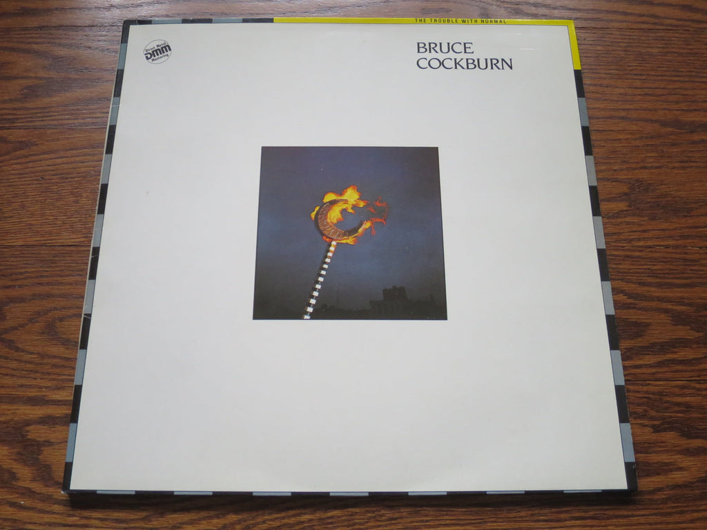Bruce Cockburn - The Trouble With Normal - LP UK Vinyl Album Record Cover