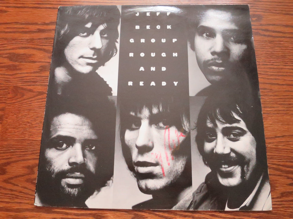 Jeff Beck Group - Rough and Ready (signed by Cozy Powell) - LP UK Vinyl Album Record Cover