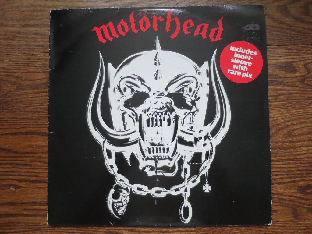 Motörhead - Motörhead (red vinyl) - LP UK Vinyl Album Record Cover
