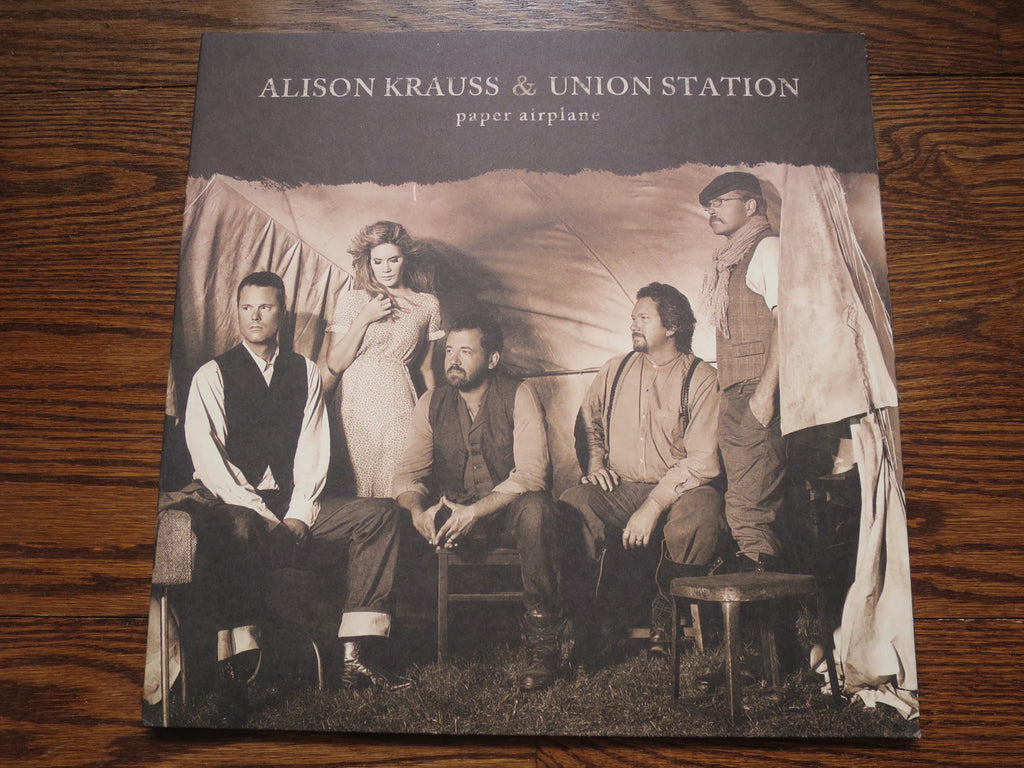 Alison Krauss & Union Station - Paper Airplane - LP UK Vinyl Album Record Cover