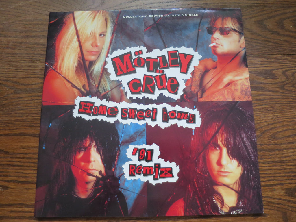 Mötley Crüe - Home Sweet Home '91 Remix 12" - LP UK Vinyl Album Record Cover