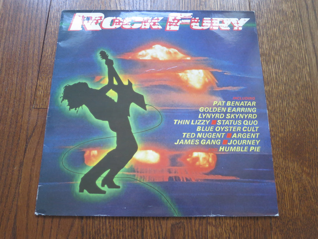Various Artists - Rock Fury - LP UK Vinyl Album Record Cover