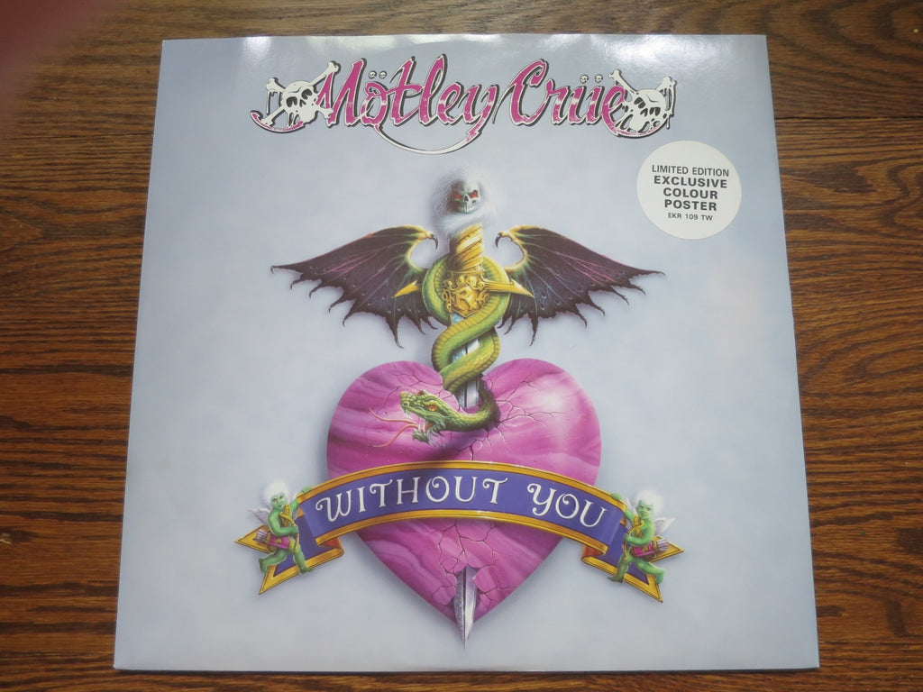 Mötley Crüe - Without You 12" - LP UK Vinyl Album Record Cover