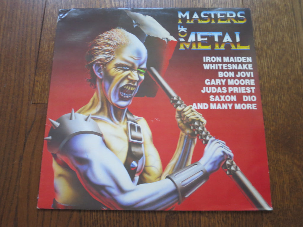 Various Artists - Masters Of Metal - LP UK Vinyl Album Record Cover
