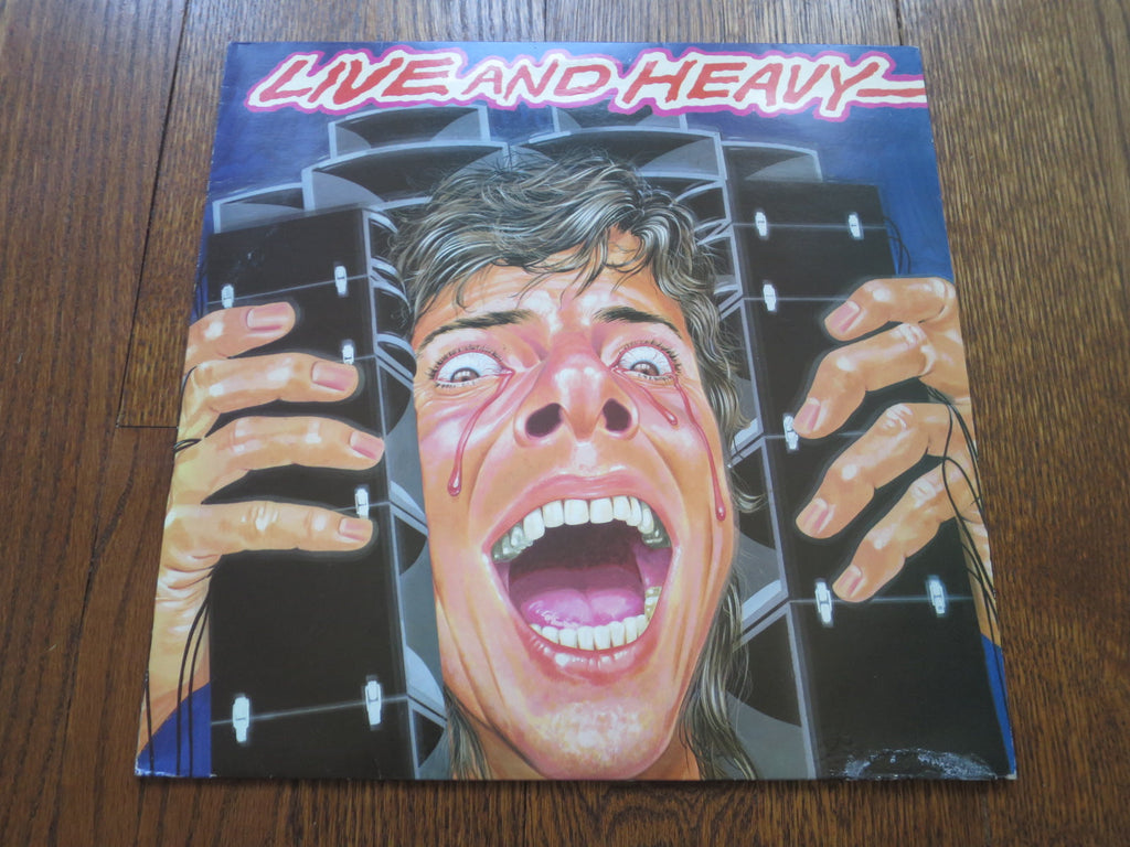 Various Artists - Live And Heavy 2two - LP UK Vinyl Album Record Cover