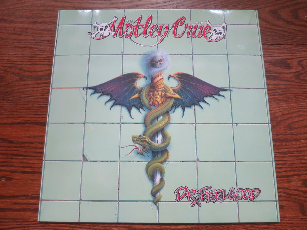 Mötley Crüe - Dr. Feelgood - LP UK Vinyl Album Record Cover