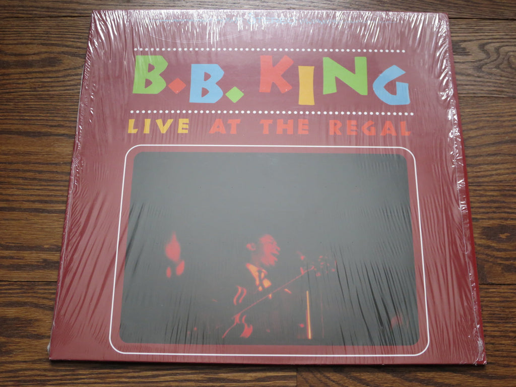B.B. King - Live At The Regal - LP UK Vinyl Album Record Cover