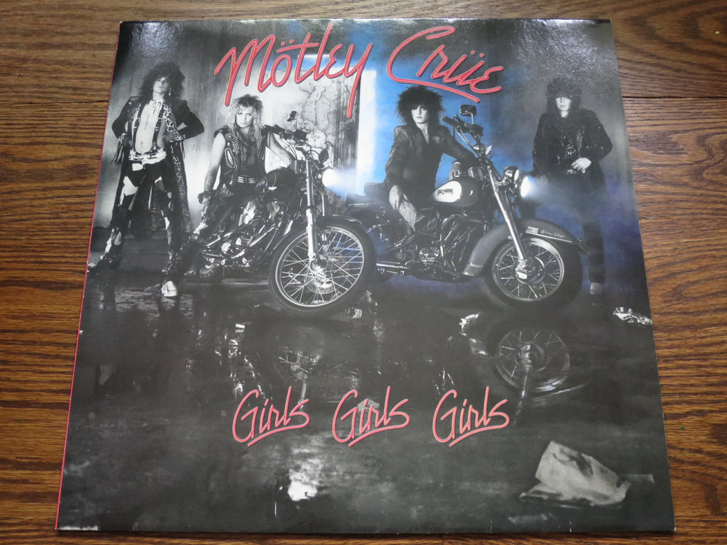 Mötley Crüe - Girls Girls Girls - LP UK Vinyl Album Record Cover