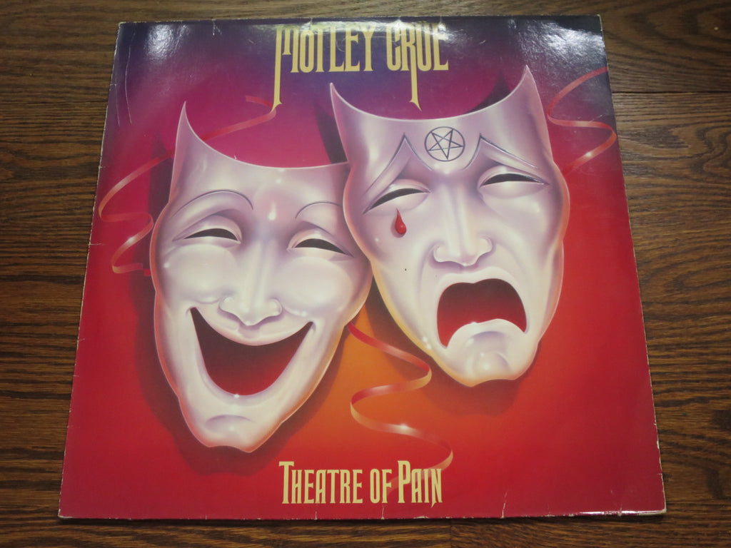 Mötley Crüe - Theatre Of Pain - LP UK Vinyl Album Record Cover