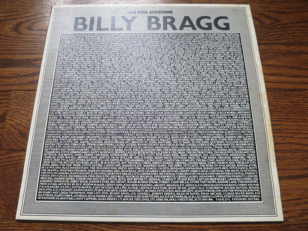 Billy Bragg - The Peel Sessions - LP UK Vinyl Album Record Cover