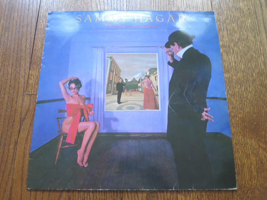 Sammy Hagar - Standing Hampton 2two - LP UK Vinyl Album Record Cover
