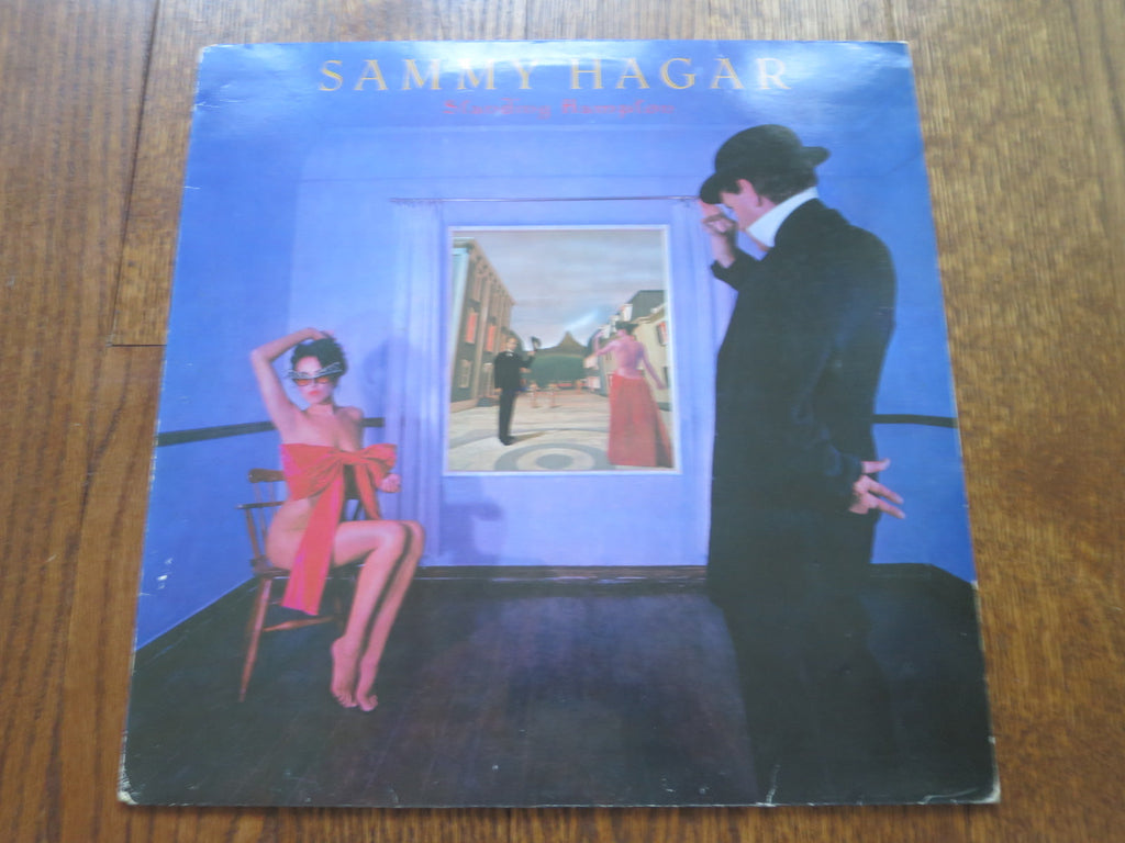 Sammy Hagar - Standing Hampton - LP UK Vinyl Album Record Cover