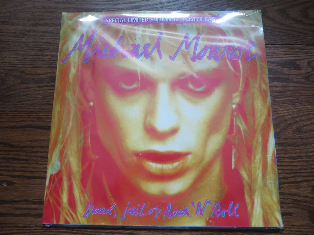 Michael Monroe - Dead, Jail or Rock N' Roll 12" - LP UK Vinyl Album Record Cover