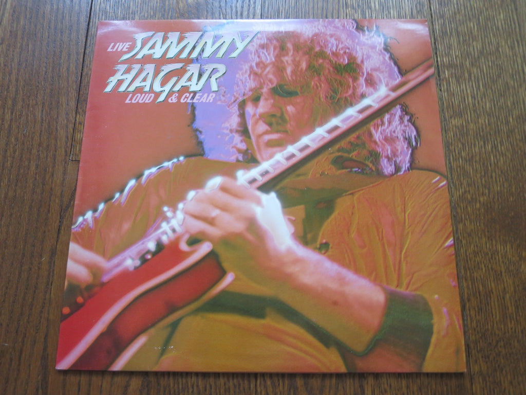 Sammy Hagar - Live - Loud & Clear - LP UK Vinyl Album Record Cover