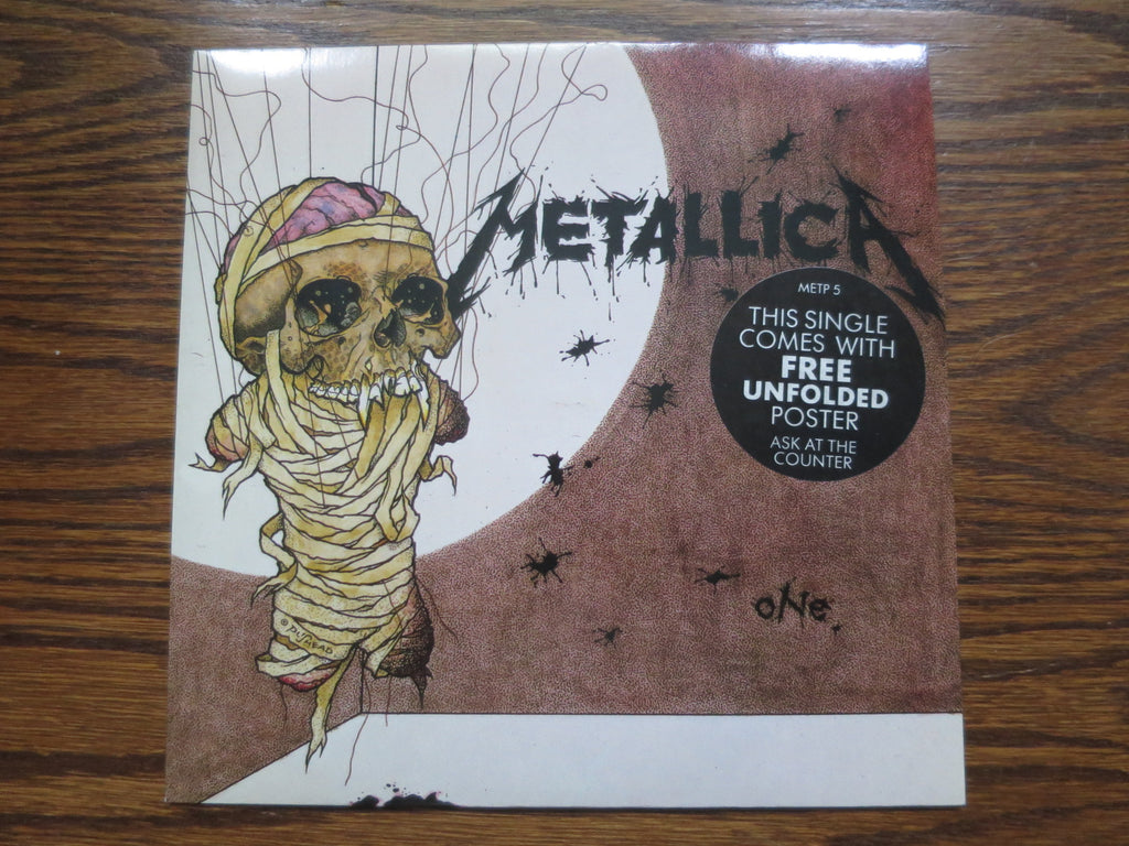 Metallica - One 7" - LP UK Vinyl Album Record Cover