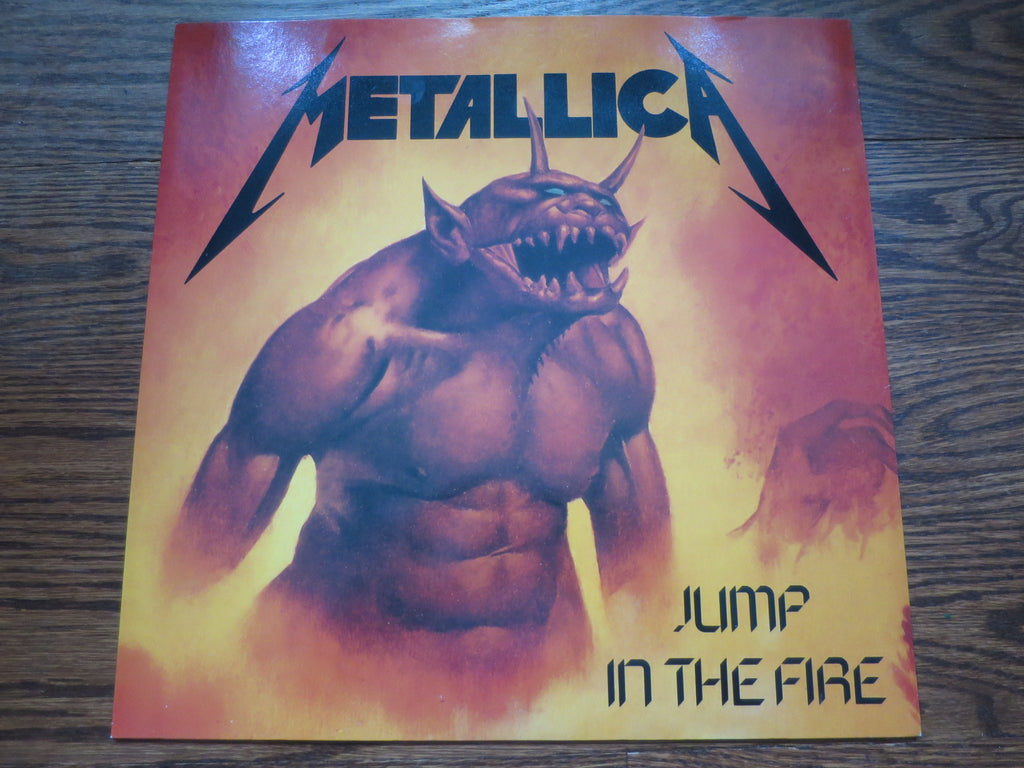Metallica - Jump In The Fire 12" - LP UK Vinyl Album Record Cover