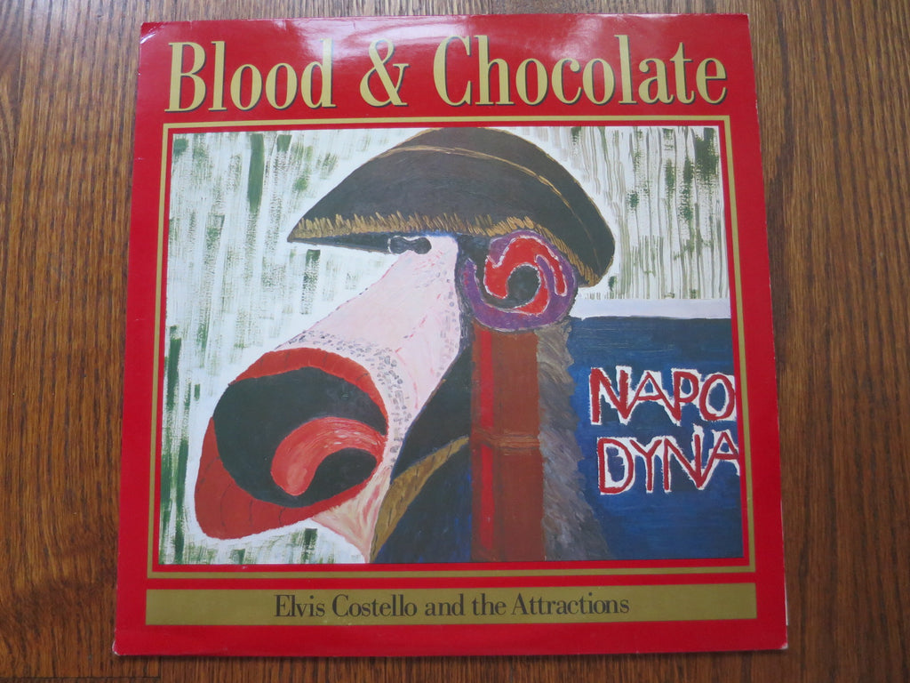 Elvis Costello - Blood And Chocolate 2two - LP UK Vinyl Album Record Cover