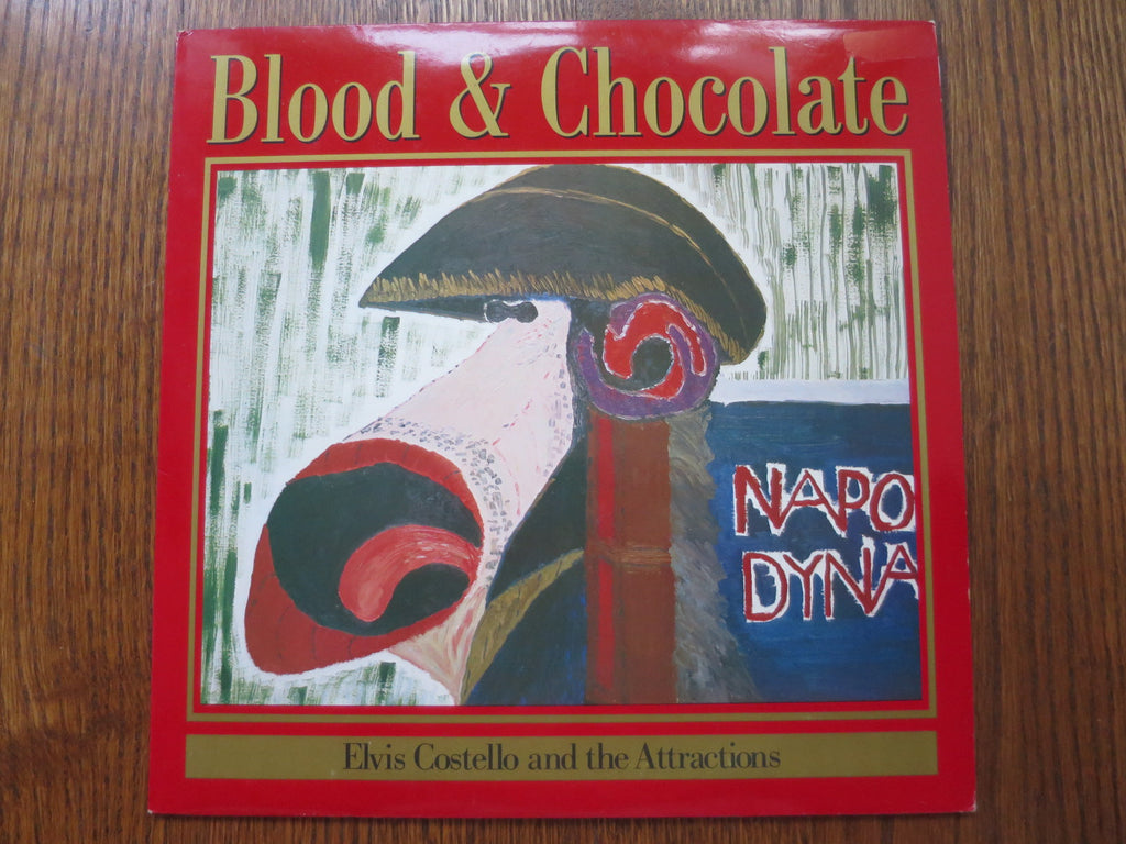 Elvis Costello - Blood And Chocolate - LP UK Vinyl Album Record Cover