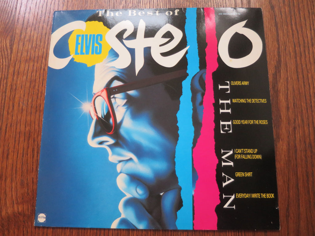 Elvis Costello - The Best of Elvis Costello 3three - LP UK Vinyl Album Record Cover