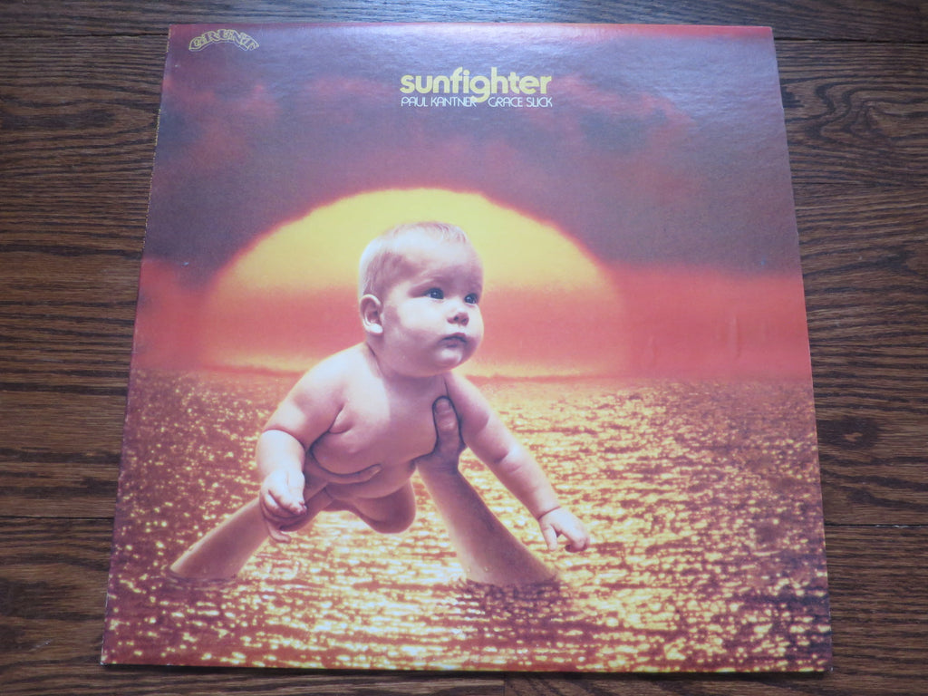 Paul Kantner & Grace Slick - Sunfighter - LP UK Vinyl Album Record Cover