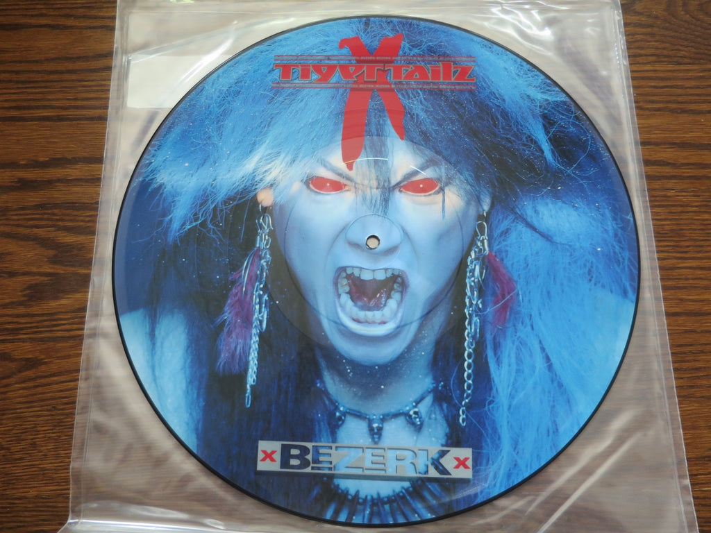 Tigertailz - Bezerk (picture disc) - LP UK Vinyl Album Record Cover