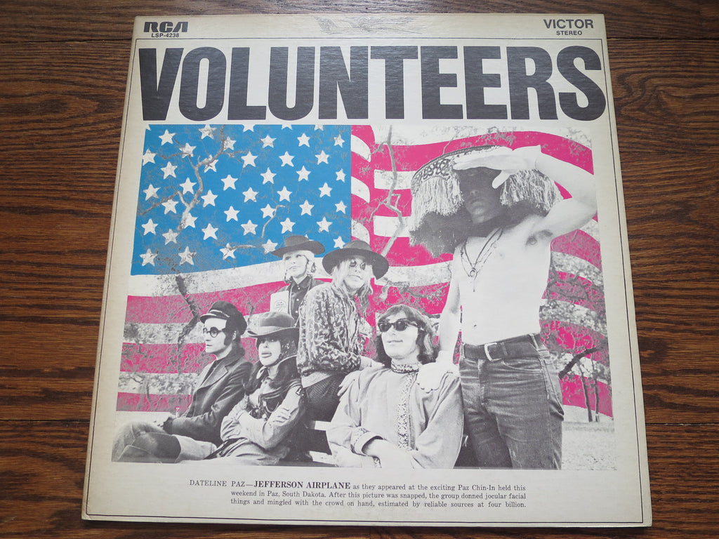 Jefferson Airplane - Volunteers - LP UK Vinyl Album Record Cover