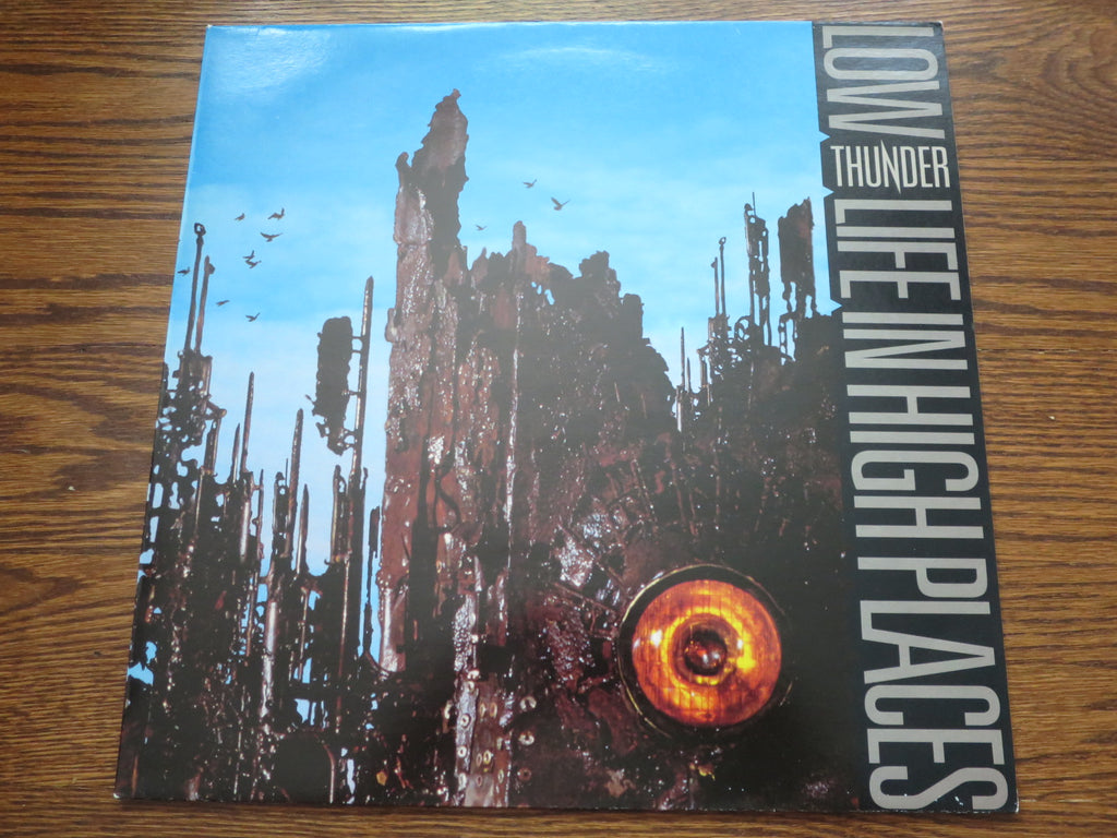 Thunder - Low Life In High Places 12" - LP UK Vinyl Album Record Cover