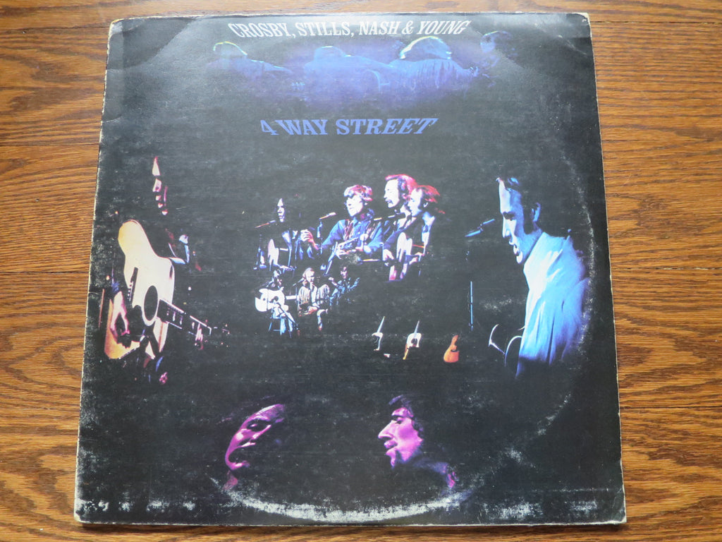 Crosby, Stills Nash & Young - 4 Way Street - LP UK Vinyl Album Record Cover