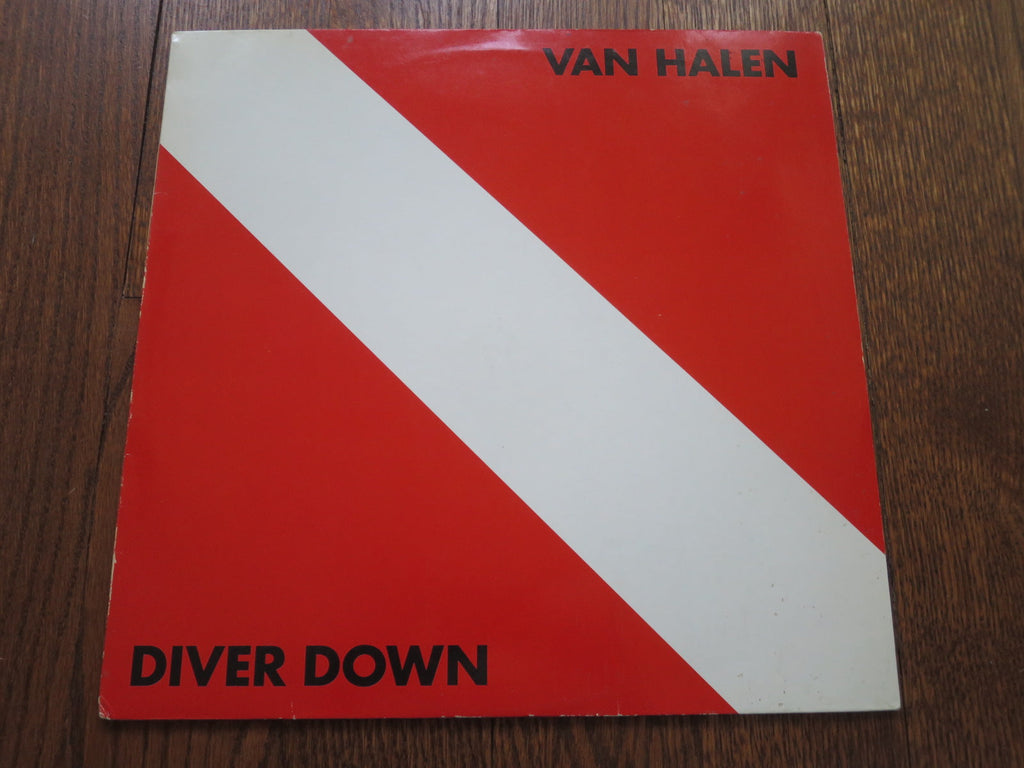 Van Halen - Diver Down - LP UK Vinyl Album Record Cover