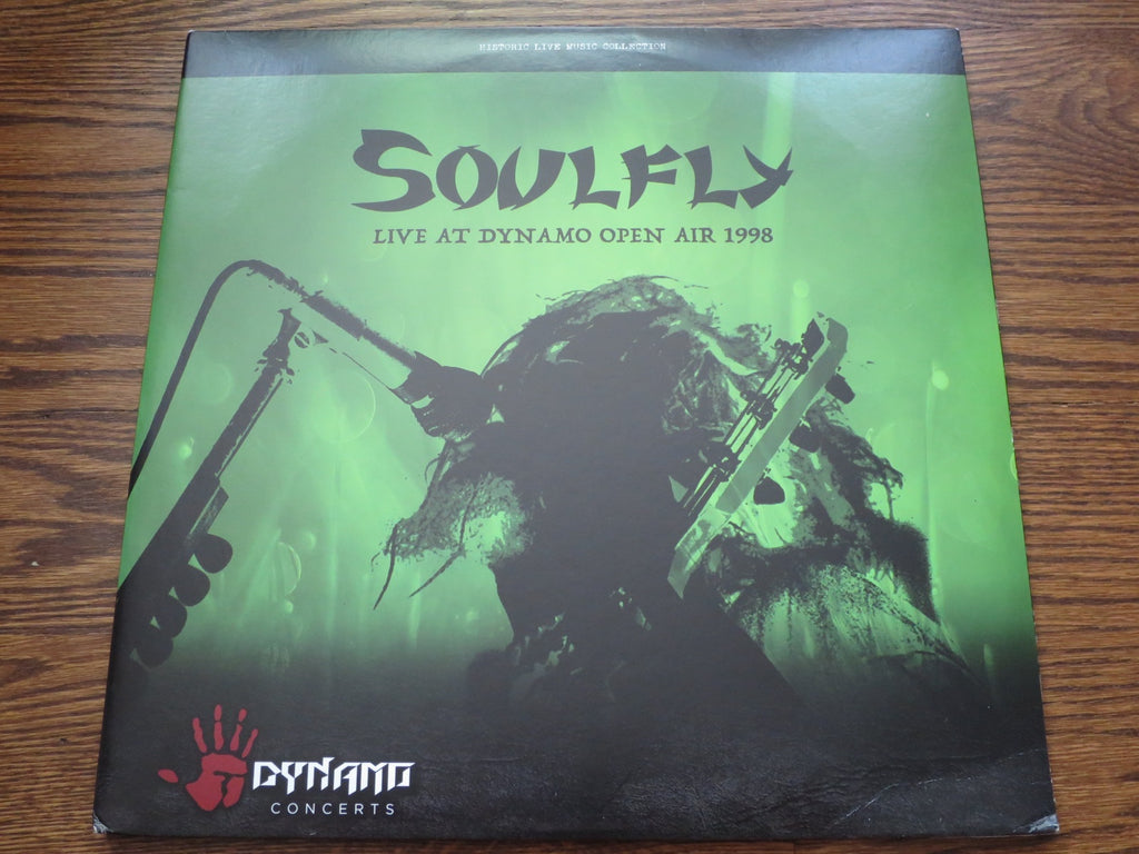 Soulfly - Live At Dynamo Open Air 1998 - LP UK Vinyl Album Record Cover