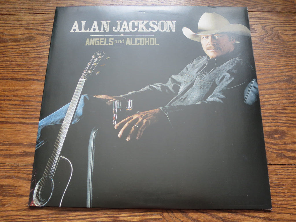 Alan Jackson - Angels and Alcohol - LP UK Vinyl Album Record Cover