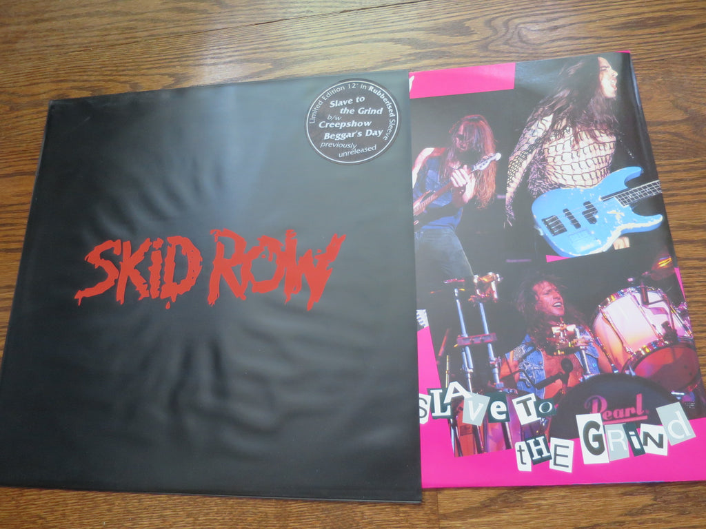 Skid Row - Slave To The Grind 12" - LP UK Vinyl Album Record Cover