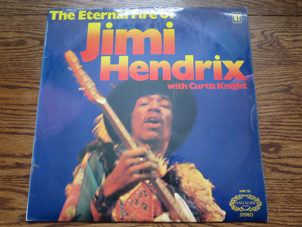 Jimi Hendrix - The Eternal Fire of Jimi Hendrix with Curtis Knight - LP UK Vinyl Album Record Cover