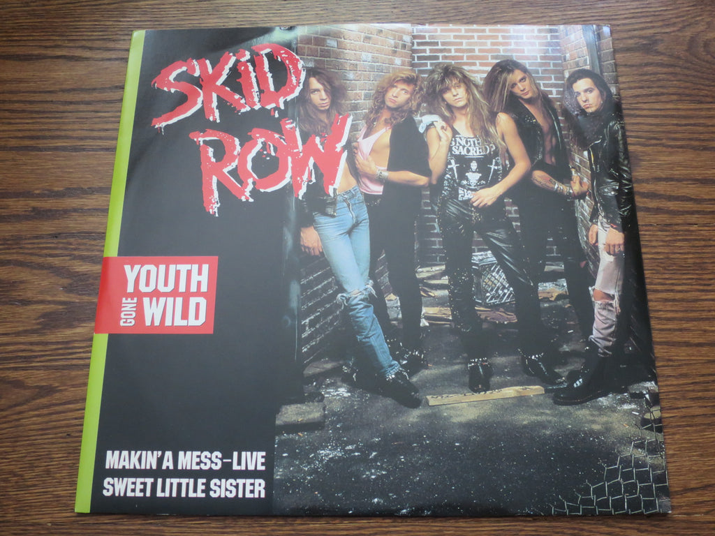 Skid Row - Youth Gone Wild 12" - LP UK Vinyl Album Record Cover