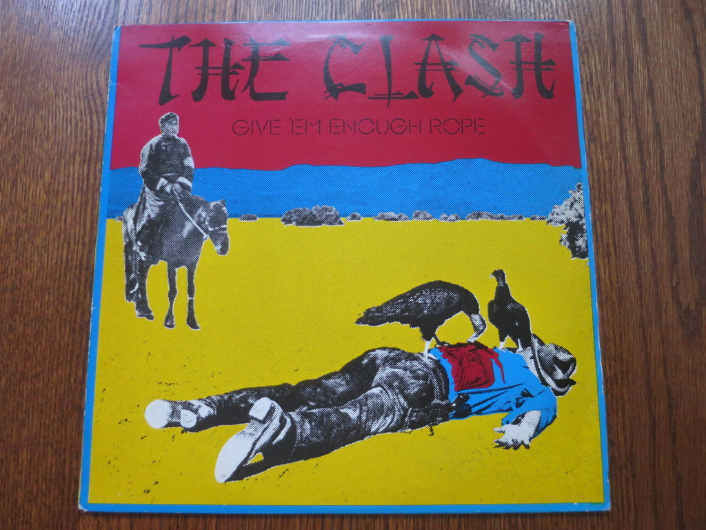 The Clash - Give 'Em Enough Rope - LP UK Vinyl Album Record Cover