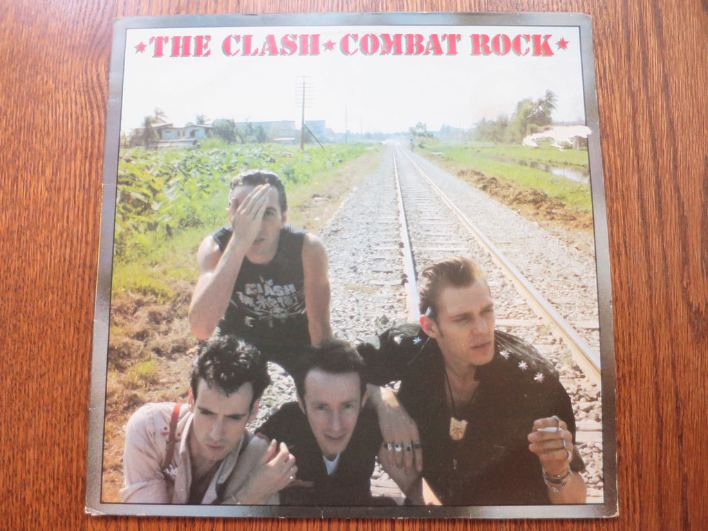 The Clash - Combat Rock - LP UK Vinyl Album Record Cover