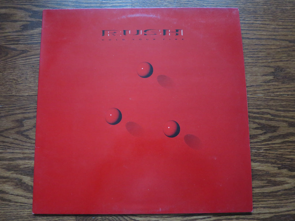 Rush - Hold Your Fire - LP UK Vinyl Album Record Cover
