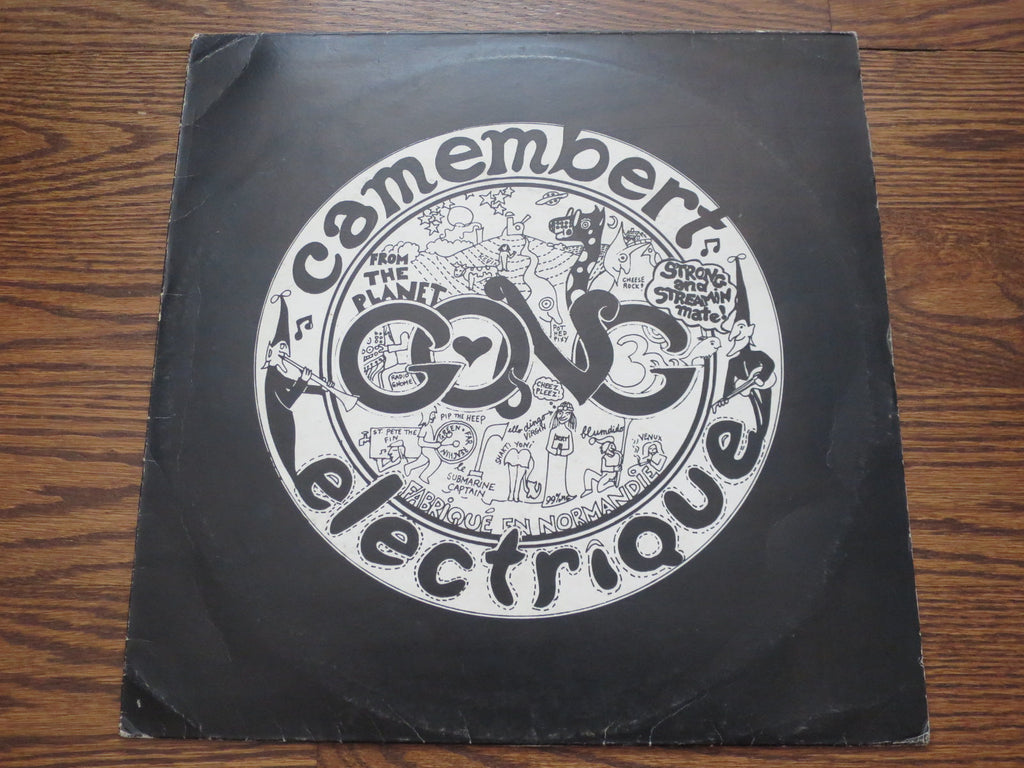Gong - Camembert Electrique - LP UK Vinyl Album Record Cover