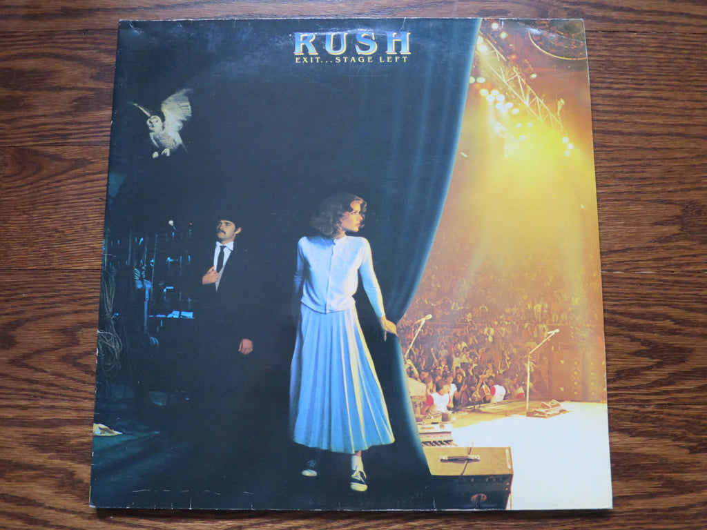 Rush - Exit…Stage Left - LP UK Vinyl Album Record Cover