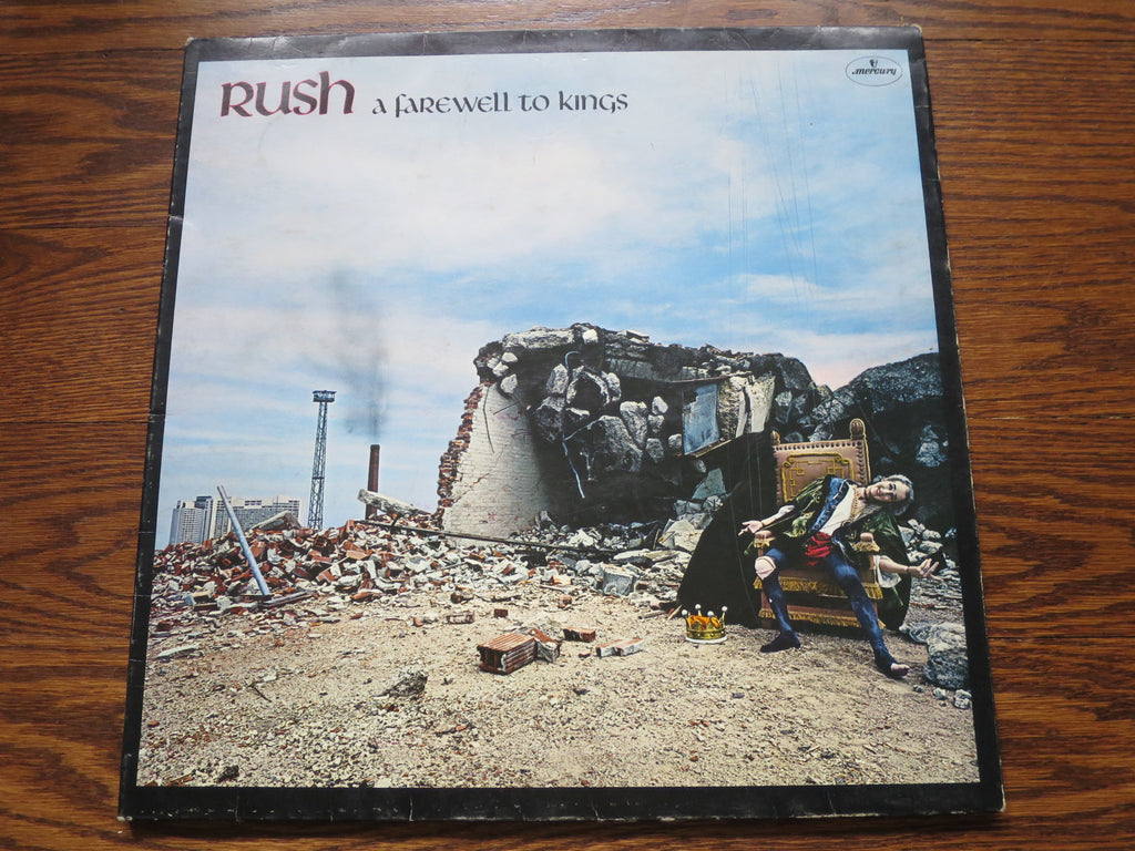 Rush - A Farewell To Kings - LP UK Vinyl Album Record Cover