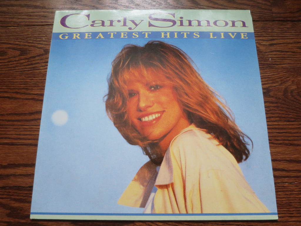 Carly Simon - Greatest Hits Live - LP UK Vinyl Album Record Cover