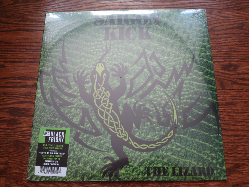 Saigon Kick - The Lizard (marble green vinyl) - LP UK Vinyl Album Record Cover